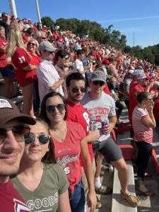 Andrew Bruce attended NC State Wolfpack vs. Clemson Tigers - NCAA Football on Sep 25th 2021 via VetTix 