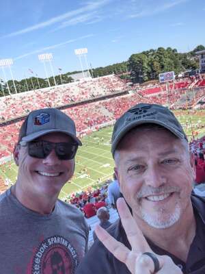 Chris F attended NC State Wolfpack vs. Clemson Tigers - NCAA Football on Sep 25th 2021 via VetTix 