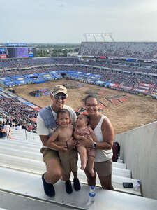 Carlos attended Monster Jam World Finals on May 22nd 2022 via VetTix 