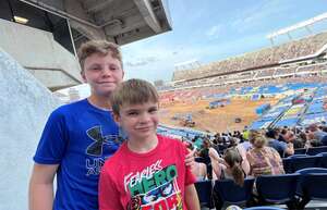 Geoff attended Monster Jam World Finals on May 22nd 2022 via VetTix 