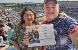 Terry attended Monster Jam World Finals on May 22nd 2022 via VetTix 