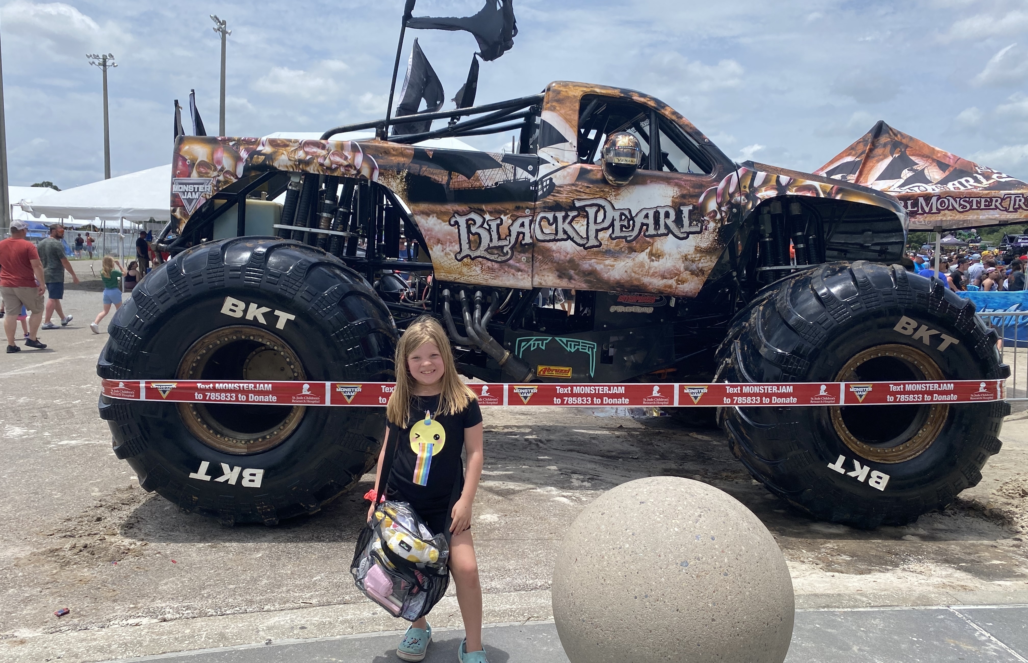 Black Pearl Monster Jam Truck
