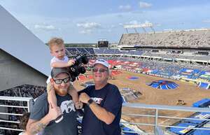 Victoria attended Monster Jam World Finals on May 22nd 2022 via VetTix 