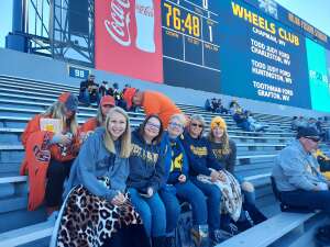 Lisa attended West Virginia vs. Oklahoma State - NCAA Football on Nov 6th 2021 via VetTix 