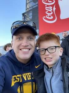 Scott McClung attended West Virginia vs. Oklahoma State - NCAA Football on Nov 6th 2021 via VetTix 