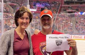 Paul attended Florida Panthers vs. Tampa Bay Lightning - NHL Preseason on Oct 9th 2021 via VetTix 