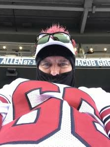 John Wilson attended Seattle Seahawks vs. Arizona Cardinals - NFL on Nov 21st 2021 via VetTix 