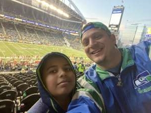Jason attended Seattle Seahawks vs. Arizona Cardinals - NFL on Nov 21st 2021 via VetTix 