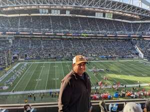 Jimmy attended Seattle Seahawks vs. Arizona Cardinals - NFL on Nov 21st 2021 via VetTix 