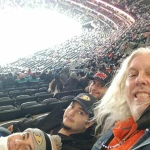 JY attended Anaheim Ducks vs. Winnipeg Jets - Antis Community Corner on Oct 26th 2021 via VetTix 