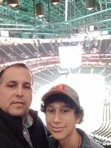 Luis  attended Anaheim Ducks vs. Winnipeg Jets - Antis Community Corner on Oct 26th 2021 via VetTix 