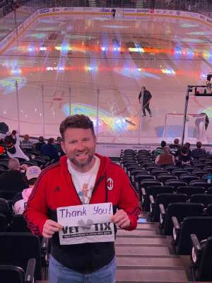 Andre attended Anaheim Ducks vs. Winnipeg Jets - Antis Community Corner on Oct 26th 2021 via VetTix 