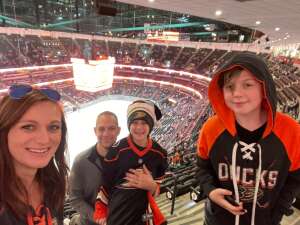 Marc attended Anaheim Ducks vs. Ottawa Senators - Antis Community Corner on Nov 26th 2021 via VetTix 
