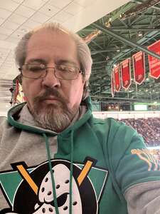 Roy attended Anaheim Ducks - NHL vs Columbus Blue Jackets on Apr 17th 2022 via VetTix 