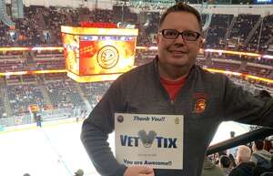 Patrick attended Anaheim Ducks - NHL vs Columbus Blue Jackets on Apr 17th 2022 via VetTix 