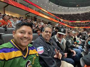 Heriberto attended Anaheim Ducks - NHL vs Los Angeles Kings on Apr 19th 2022 via VetTix 
