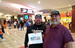 John USMC attended Anaheim Ducks - NHL vs Los Angeles Kings on Apr 19th 2022 via VetTix 