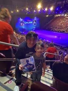 Justine attended Disney on Ice Presents Mickey's Search Party on Oct 21st 2021 via VetTix 