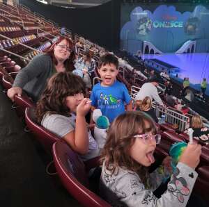 Jaclyn attended Disney on Ice Presents Mickey's Search Party on Oct 21st 2021 via VetTix 