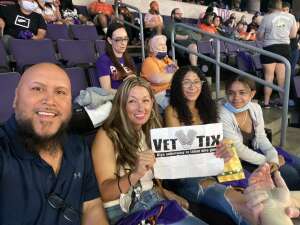 Homero Herrera attended WNBA Playoffs Round 1 Phoenix Mercury vs. New York Liberty on Sep 23rd 2021 via VetTix 