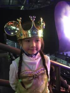 Kim attended Disney on Ice 2021: DREAM BIG on Nov 1st 2021 via VetTix 