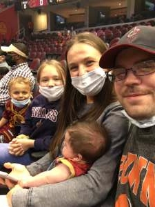 Parsons attended Cleveland Cavaliers vs. Chicago Bulls - NBA on Oct 10th 2021 via VetTix 