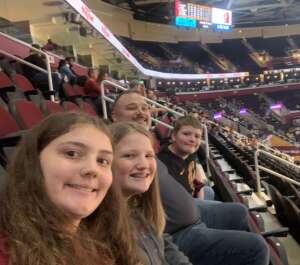 Billy Glove attended Cleveland Cavaliers vs. Chicago Bulls - NBA on Oct 10th 2021 via VetTix 