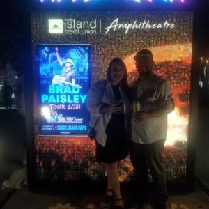 M attended Brad Paisley Tour 2021 on Oct 2nd 2021 via VetTix 
