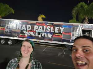 AO1 DeBoer attended Brad Paisley Tour 2021 on Oct 2nd 2021 via VetTix 