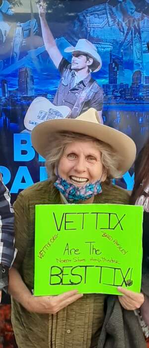 Fred N attended Brad Paisley Tour 2021 on Oct 2nd 2021 via VetTix 