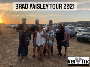 Syndy Shelton attended Brad Paisley Tour 2021 on Oct 2nd 2021 via VetTix 