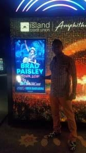 Tin attended Brad Paisley Tour 2021 on Oct 2nd 2021 via VetTix 