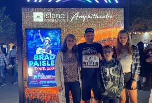 Dale attended Brad Paisley Tour 2021 on Oct 2nd 2021 via VetTix 