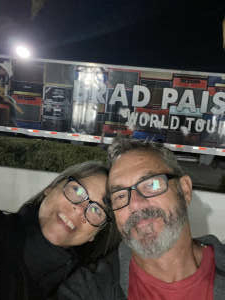 Jerry Rosener attended Brad Paisley Tour 2021 on Oct 2nd 2021 via VetTix 