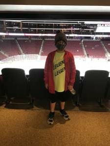 Chad attended Arizona Coyotes vs. Anaheim Ducks - NHL on Oct 2nd 2021 via VetTix 
