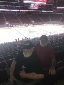 Scott attended Arizona Coyotes vs. Anaheim Ducks - NHL on Oct 2nd 2021 via VetTix 