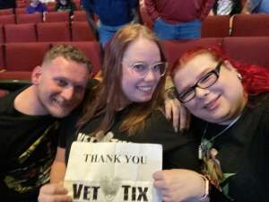 Alexandria  attended Alice Cooper With Special Guest Ace Frehley on Oct 18th 2021 via VetTix 