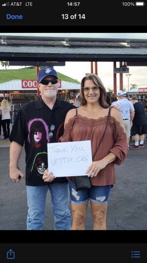 Bill attended Alice Cooper With Special Guest Ace Frehley on Oct 11th 2021 via VetTix 
