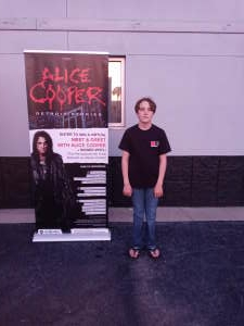 Ian attended Alice Cooper With Special Guest Ace Frehley on Oct 11th 2021 via VetTix 