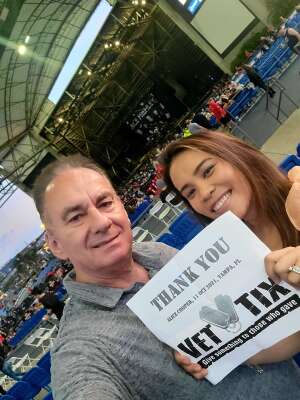 Peter Fotopoulos attended Alice Cooper With Special Guest Ace Frehley on Oct 11th 2021 via VetTix 