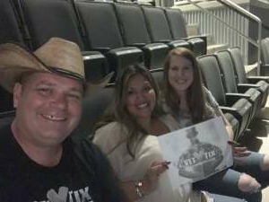 Tony attended Blake Shelton: Friends and Heroes 2021 on Oct 2nd 2021 via VetTix 