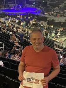 Bryan attended Blake Shelton: Friends and Heroes 2021 on Oct 2nd 2021 via VetTix 