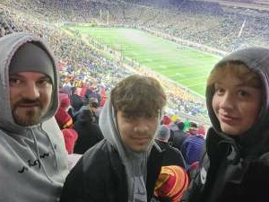 Andrew  attended Notre Dame vs. USC - NCAA Football on Oct 23rd 2021 via VetTix 