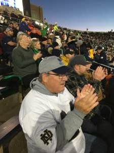 Kevin Langler attended Notre Dame vs. USC - NCAA Football on Oct 23rd 2021 via VetTix 