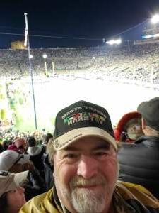 Mike C attended Notre Dame vs. USC - NCAA Football on Oct 23rd 2021 via VetTix 