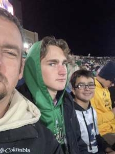 Coffey attended Notre Dame vs. USC - NCAA Football on Oct 23rd 2021 via VetTix 