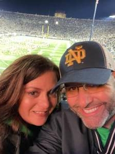 Ed G attended Notre Dame vs. USC - NCAA Football on Oct 23rd 2021 via VetTix 