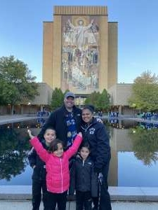 Mage attended Notre Dame vs. USC - NCAA Football on Oct 23rd 2021 via VetTix 