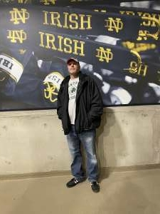 Ray attended Notre Dame Fighting Irish vs. North Carolina - NCAA Football on Oct 30th 2021 via VetTix 