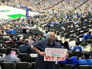 Smitty attended Dallas Mavericks vs. Utah Jazz - NBA on Oct 6th 2021 via VetTix 